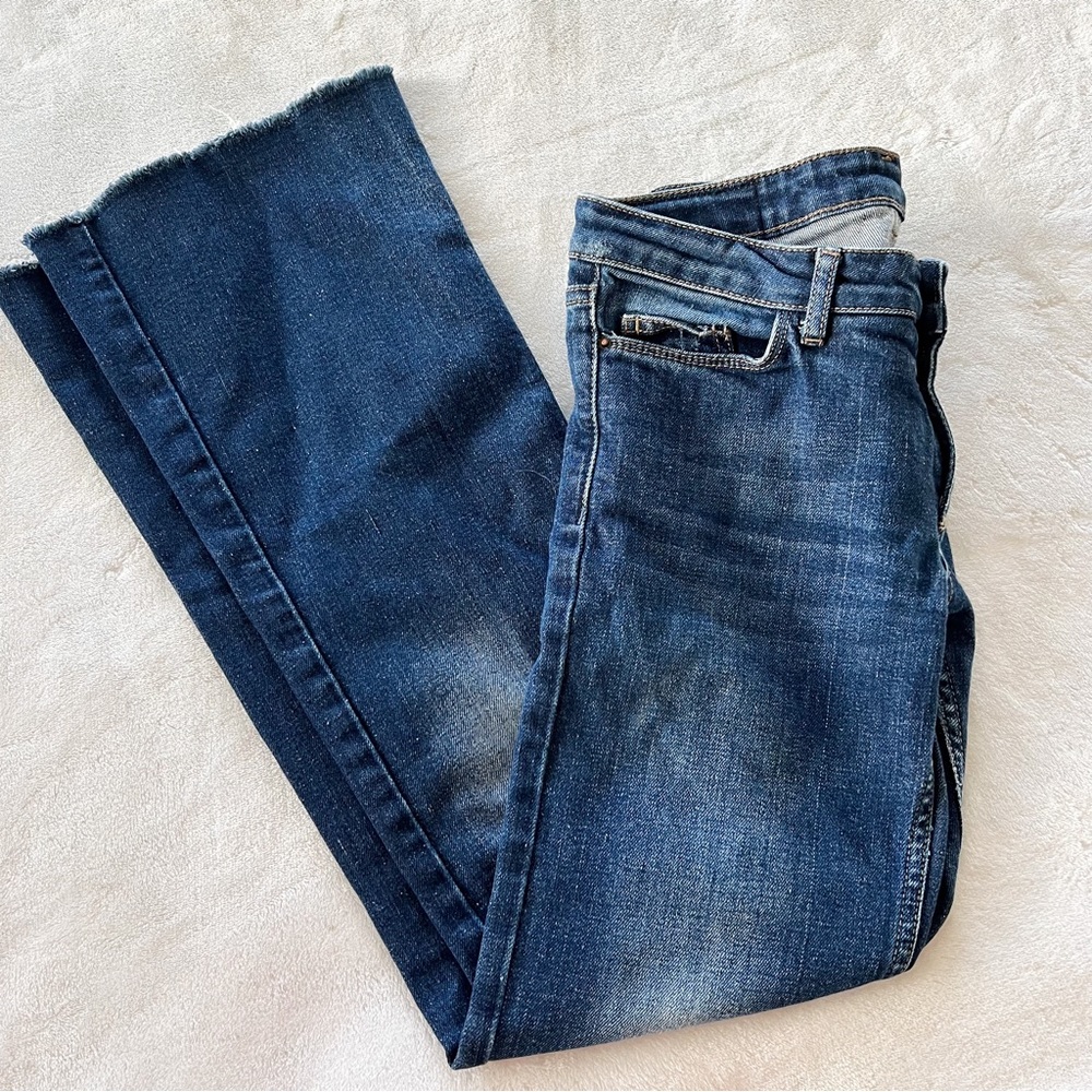 InWear Damen Mini Flare Low Rise Jeans in Morana